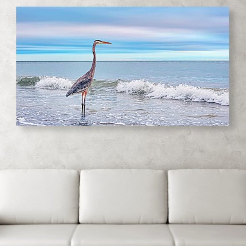 Beach Art Print 16"x9" - Original Photograph Captured by Christy Mandeville